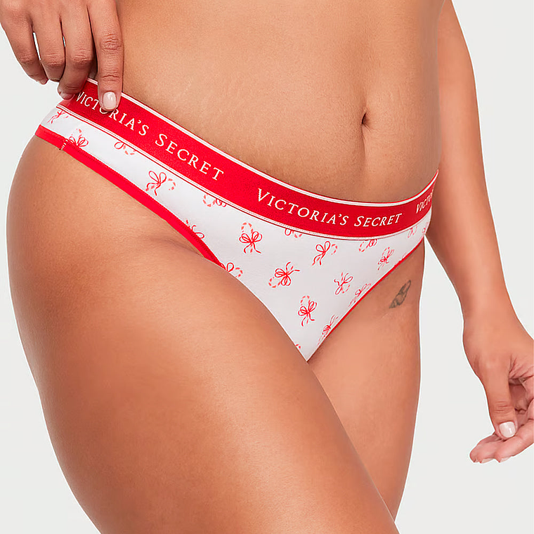 Ropa Interior para Mujer Victoria Secret Original Color Rojo / Blanco Talla S 1