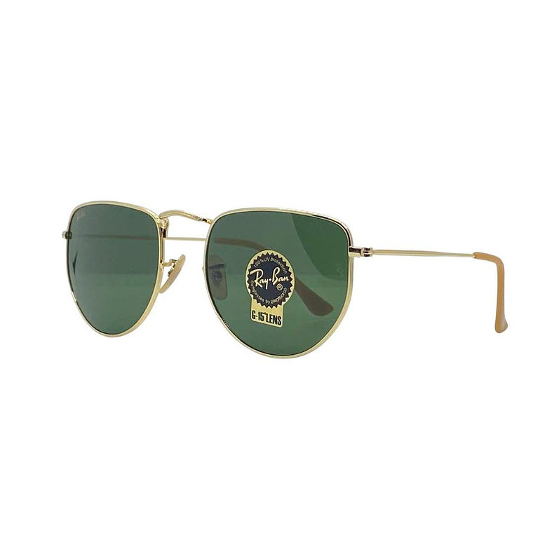 Lentes de Sol Ray Ban Elon RB3958 9196/31 Color Dorado Talla 50mm 1