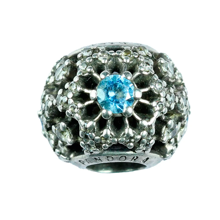 Charm Pandora Original para Mujer 791592CFL Cinderella´s Wish Plata 925 4