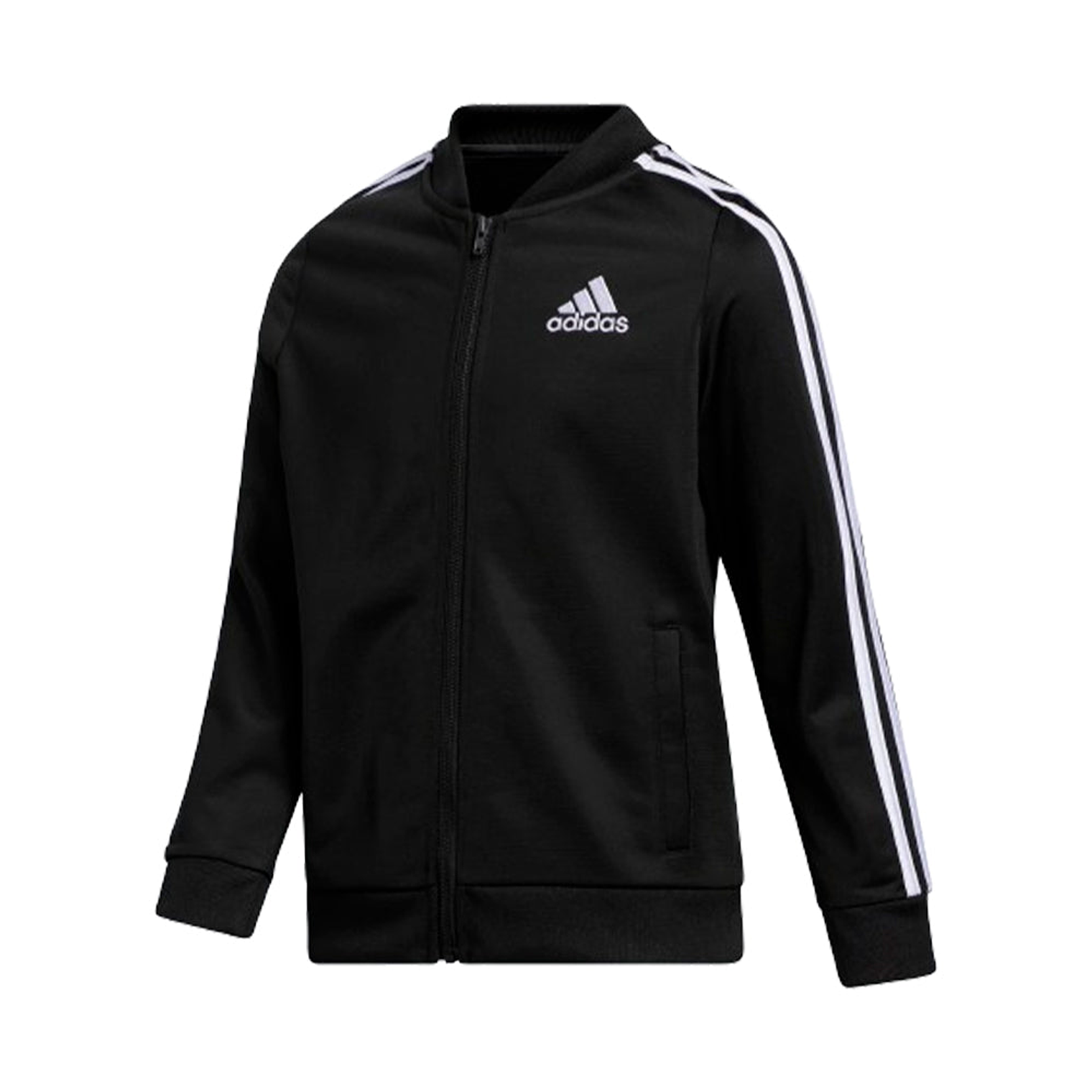 Casaca Adidas Original CM5182 Bomber Tricot Color Negro Para Niños Talla XL 1