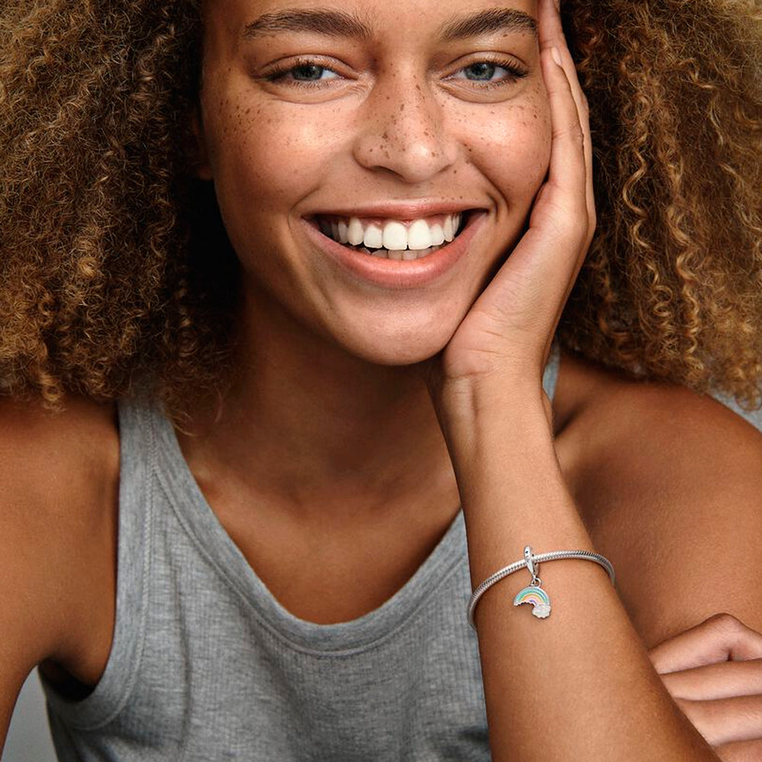 Charm Colgante Pandora Original para Mujer 797016ENMX Arcoiris del amor s925 5