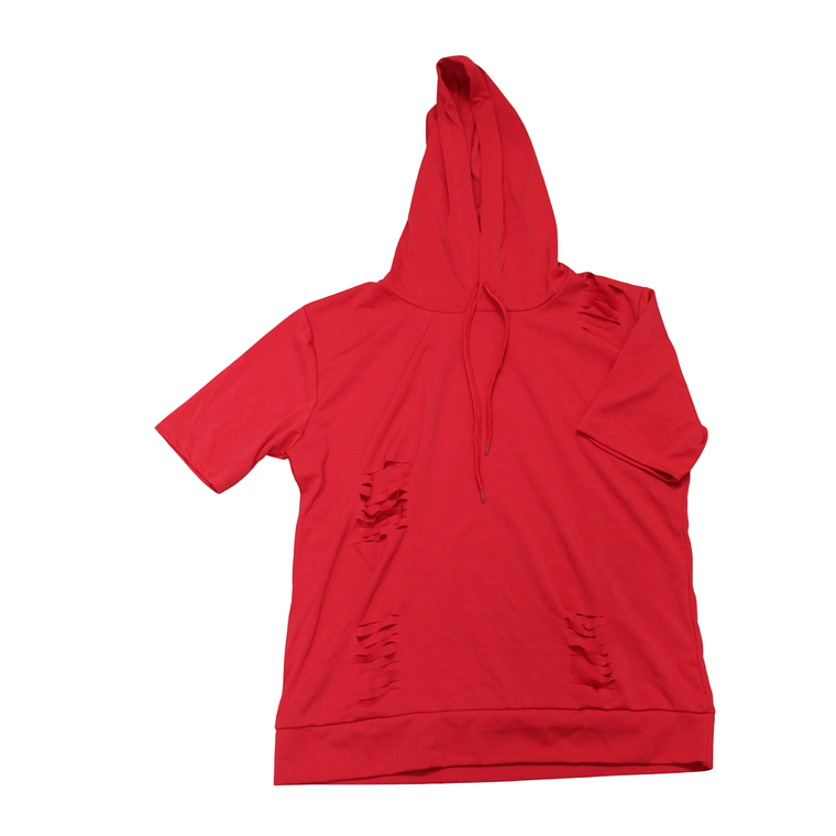 Conjunto de 2 piezas - Sudadera con Buzo de capucha VNVNE Color Rojo 2