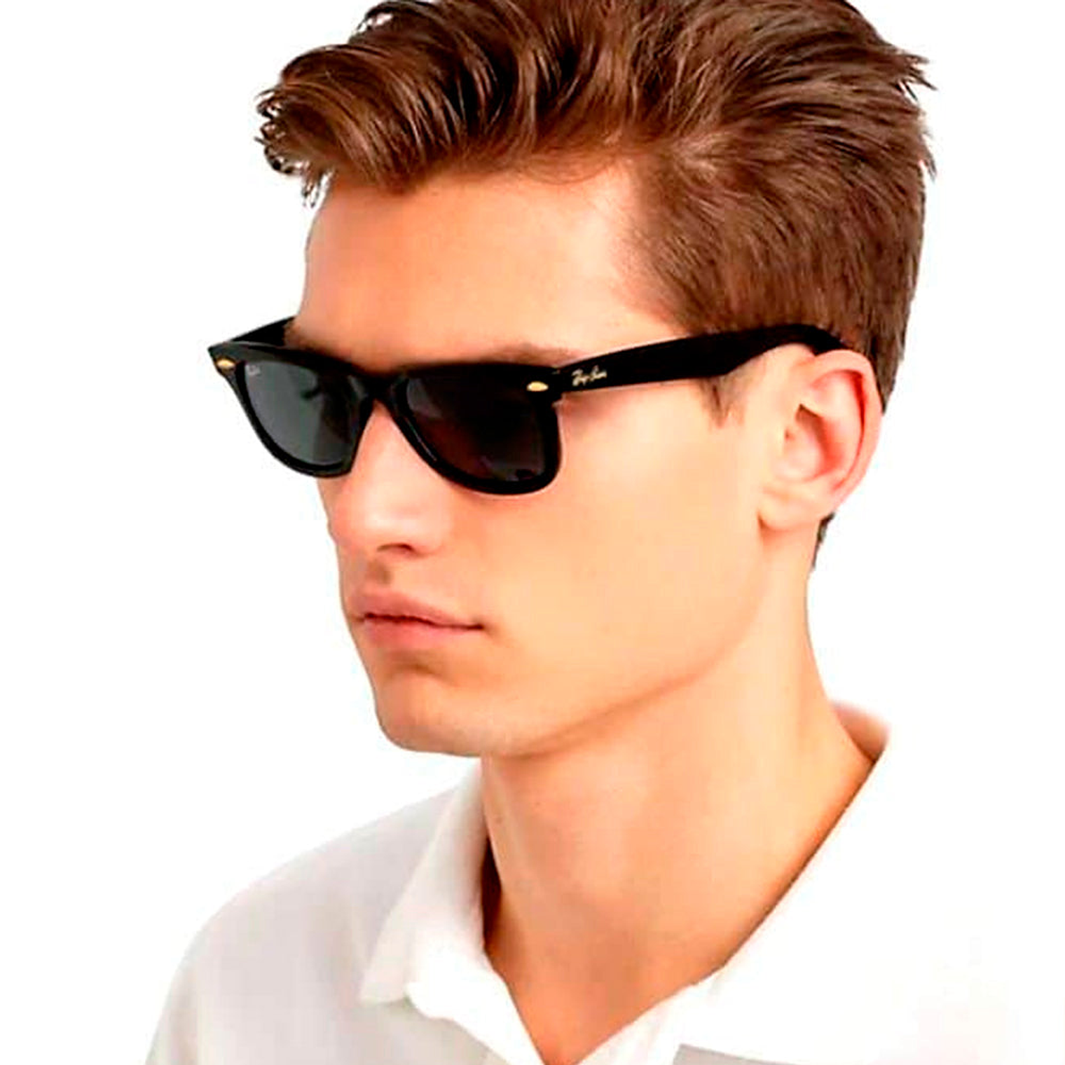 Lentes de Sol Ray Ban Wayfarer RB2140 901/R5 Color Azul Talla 50mm 6