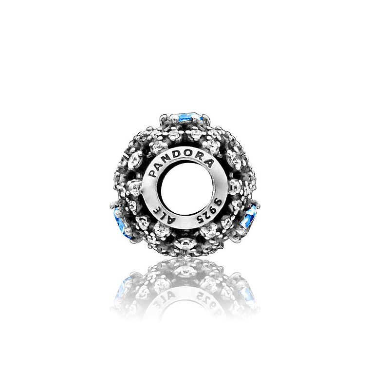 Charm Pandora Original para Mujer 791592CFL Cinderella´s Wish Plata 925 5