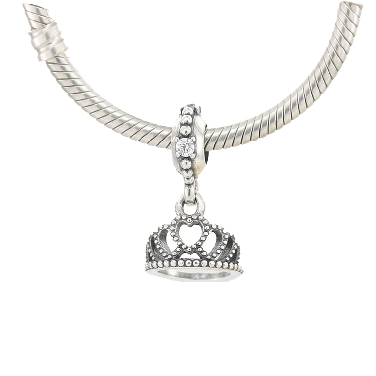 Charm Colgante Pandora Original para Mujer 791738CZ Pave Heart Sterling With Red s925 4