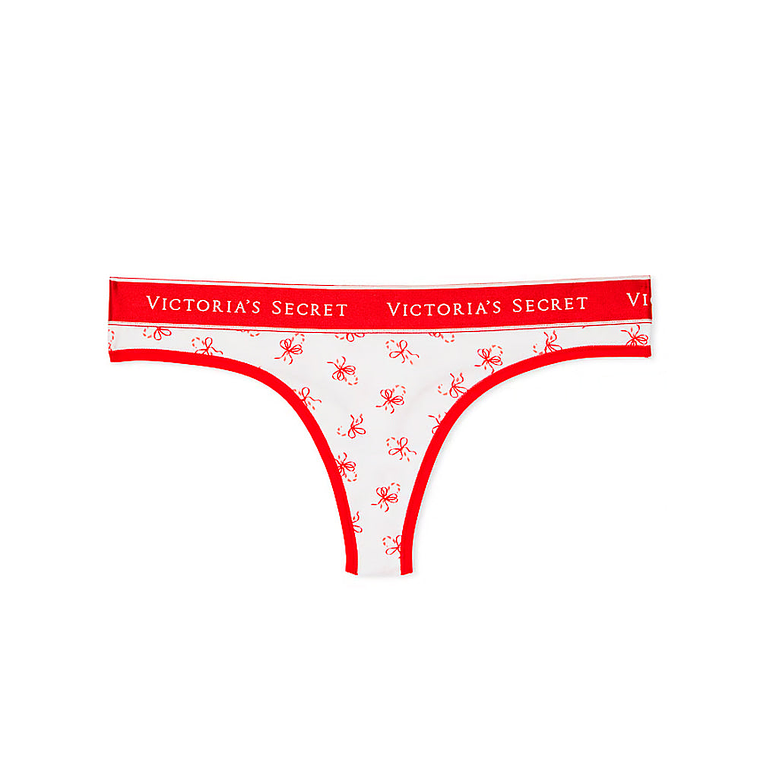 Ropa Interior para Mujer Victoria Secret Original Color Rojo / Blanco Talla S 3