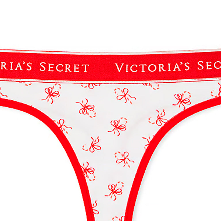 Ropa Interior para Mujer Victoria Secret Original Color Rojo / Blanco Talla S 4