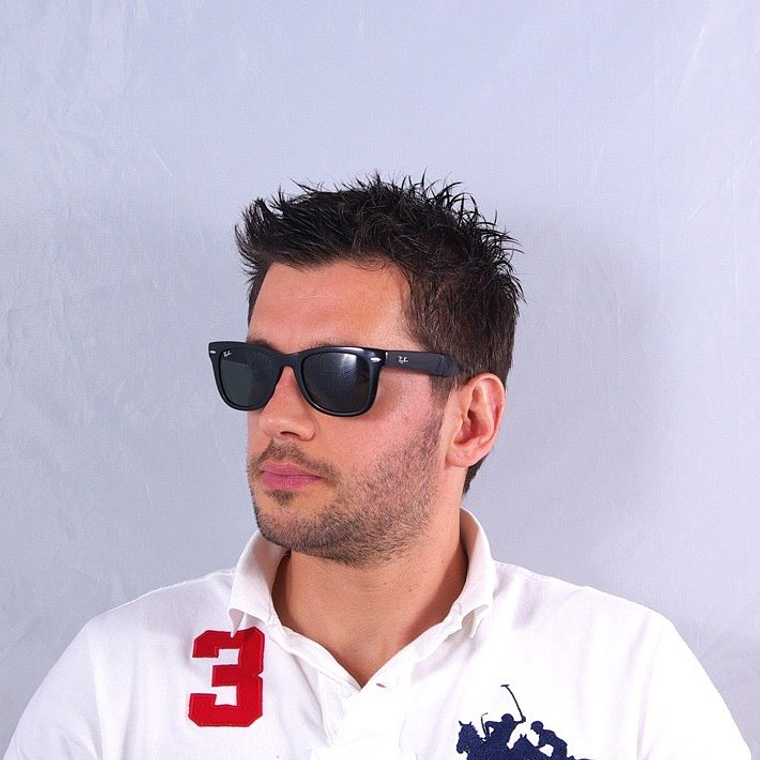 Lentes de Sol Ray Ban Wayfarer Fold RB4105 601 Color Negro Talla 50mm 7