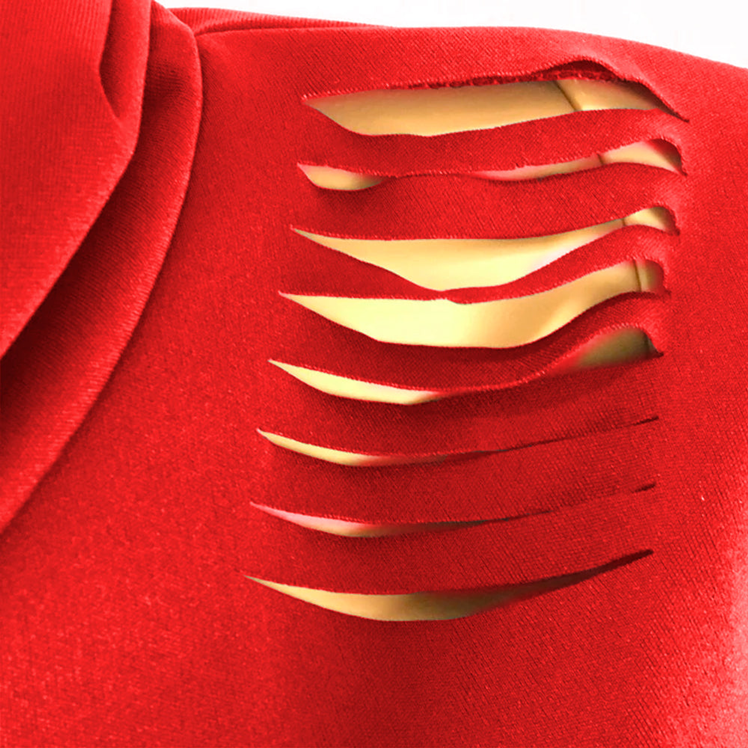 Conjunto de 2 piezas - Sudadera con Buzo de capucha VNVNE Color Rojo 4