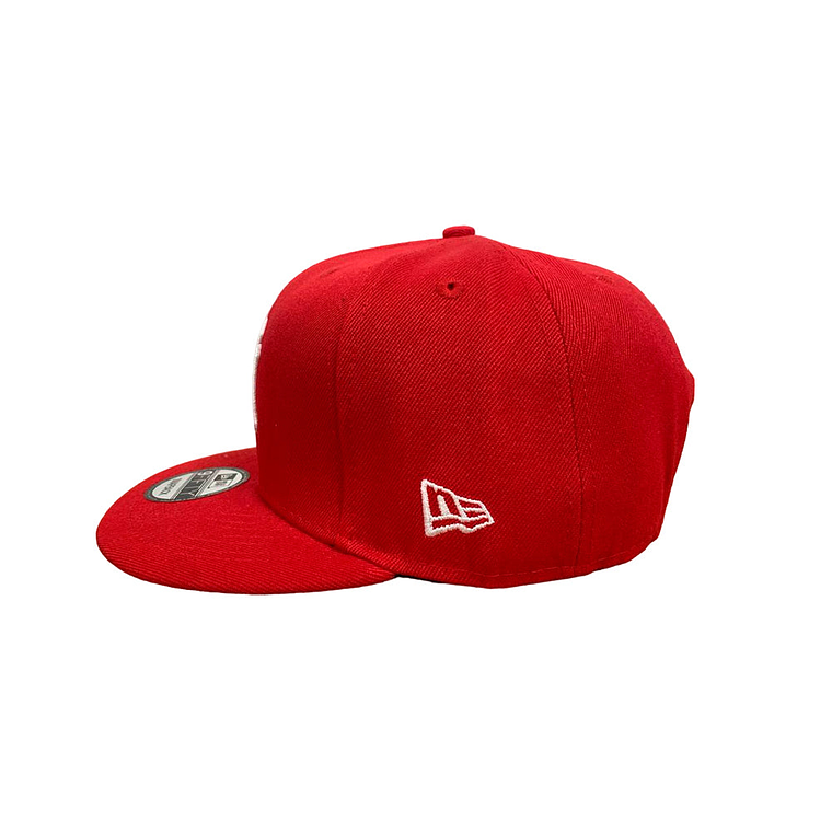 Gorra Snapback New Era 9Fifty Modelo New York Yankees MLB Color Rojo 2