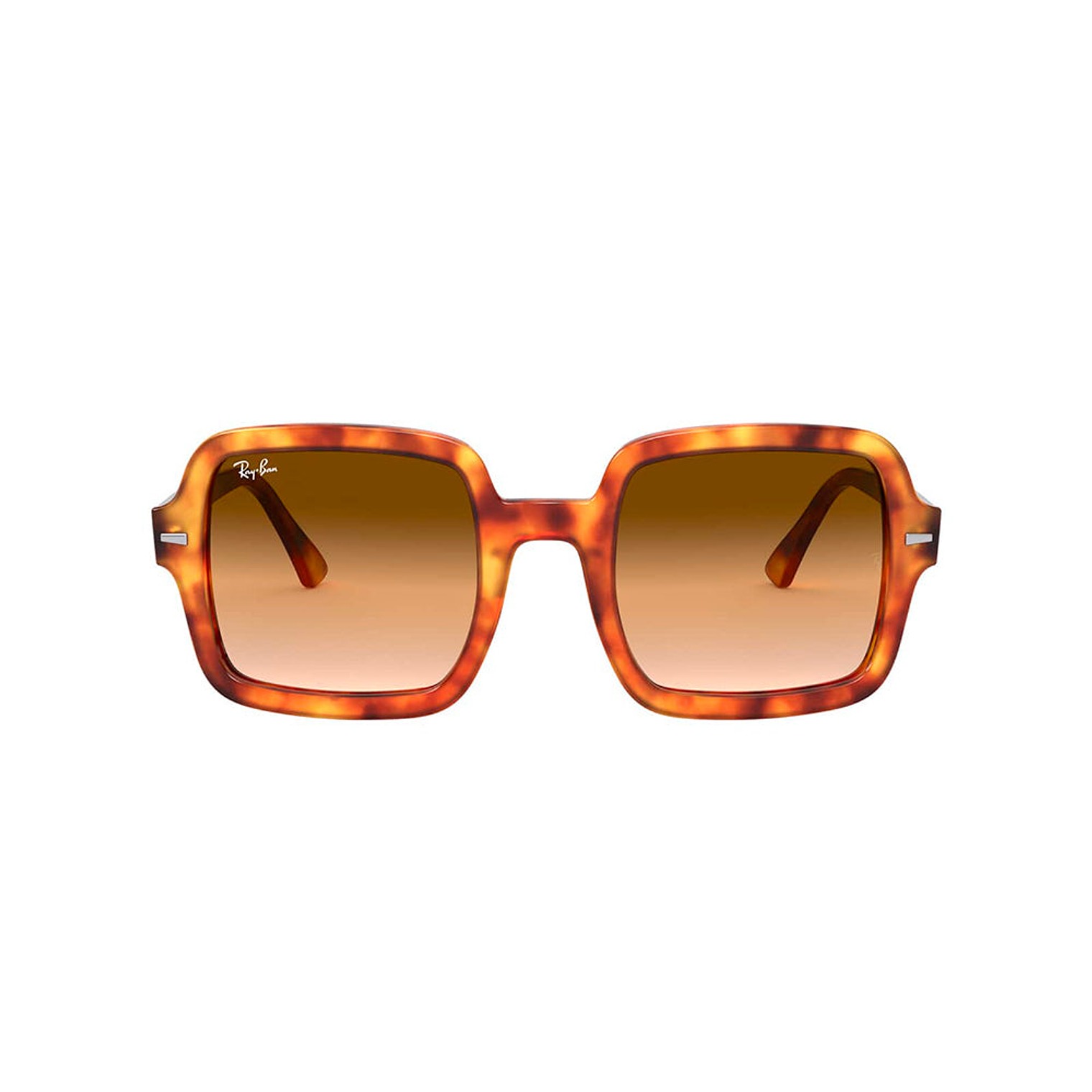 Lentes de Sol Ray Ban Square Ladies RB2188 1300/51 Color Habana Talla 53mm 3