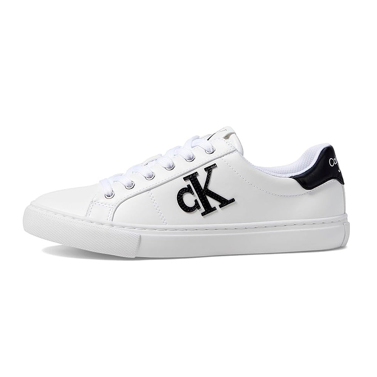 Zapatillas Calvin Klein Calysse Unisex Color Blanco y Negro Talla 38.5 2