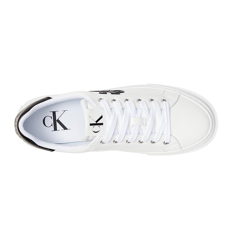 Zapatillas Calvin Klein Calysse Unisex Color Blanco y Negro Talla 38.5 3