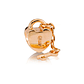 Charm Pandora Original para Mujer 750341 Cerradura de Corazon Color Dorado - Miniatura 1