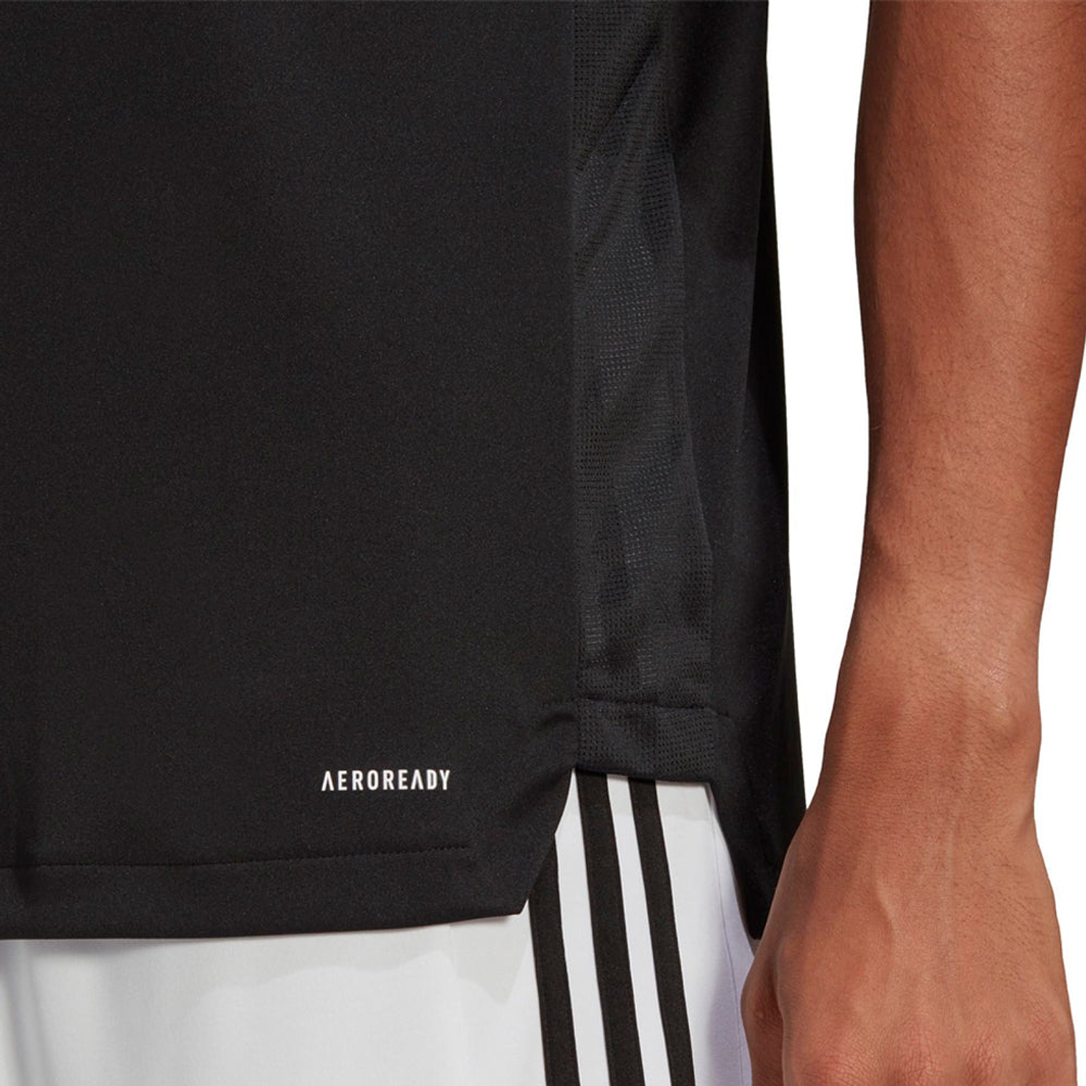 Polo deportivo Adidas Original GM7586 Entrenamiento Tiro 21 Color Negro Para Hombre Talla M 4