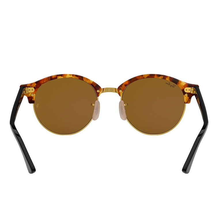Lentes De Sol Ray Ban ClubRound RB4246 1160 Marron Brown Talla 51mm 4