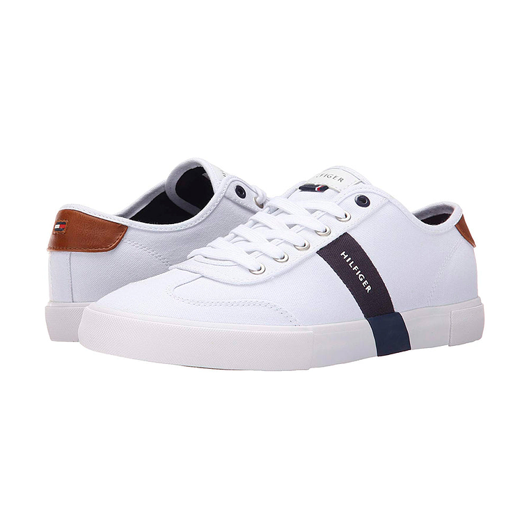 Zapatillas Tommy Hilfiger Modelo Pandora Original Color Blanco Unisex Talla 40 1