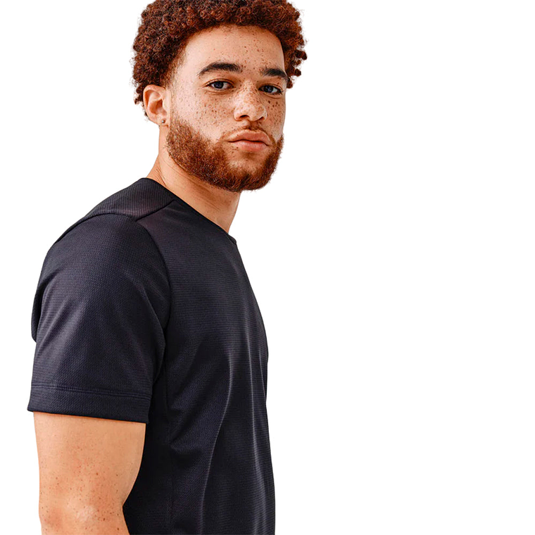 Polo Kalenji Original Dry Running Transpirable Color Negro 6