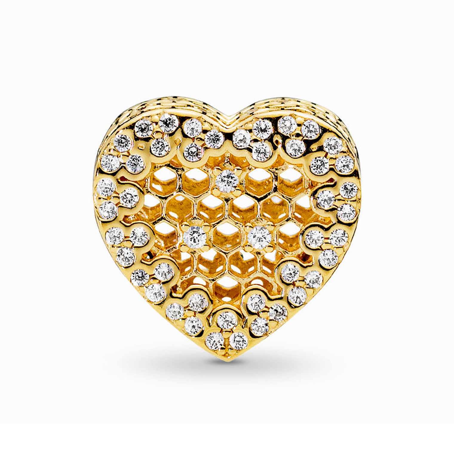 Charm Pandora Original para Mujer 767039CZ Honey Comp s925 2