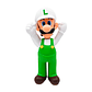 Muñeco Juguete Super Mario Bros - Luigi Modo Fuego 12cm - Miniatura 2