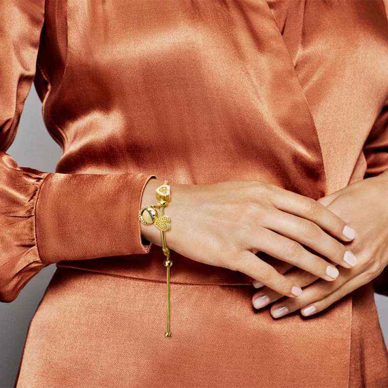 Charm Pandora Original para Mujer 767039CZ Honey Comp s925 5