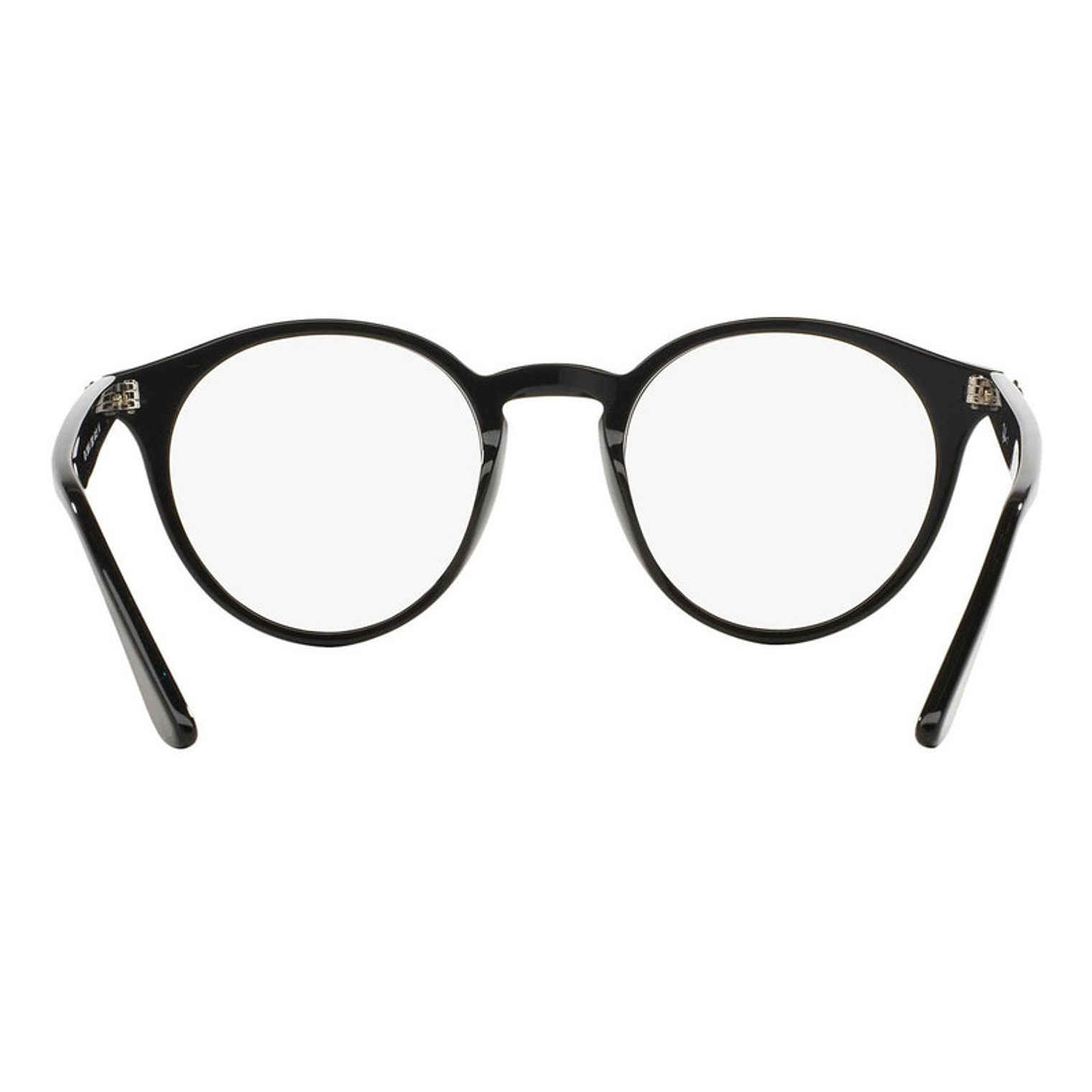 Montura de Lentes de Medida Ray Ban Round RB2180V2000 Color Negro Talla 49mm 4