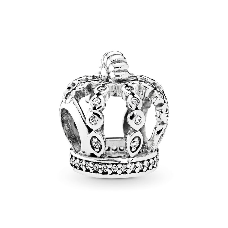Charm Dije Pandora Original para Mujer 792058CZ Corona de Cuento de Hadas Plata 925 1