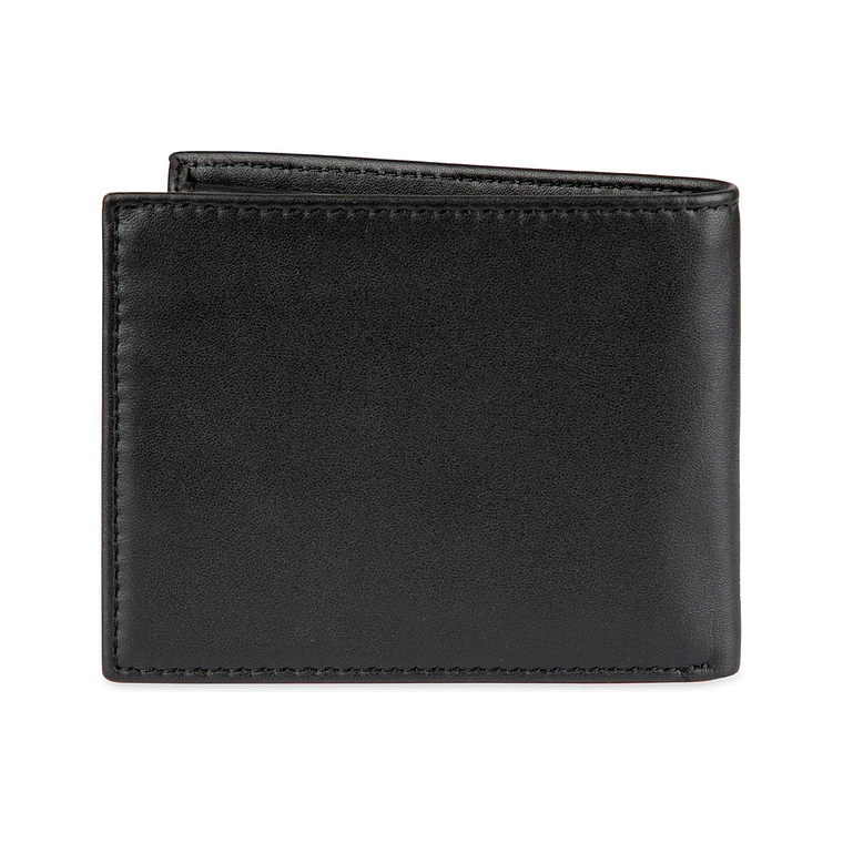 Billetera Tommy Hilfiger Original 31TL22X060 Desplegable en Cuero Negro para Hombre 3