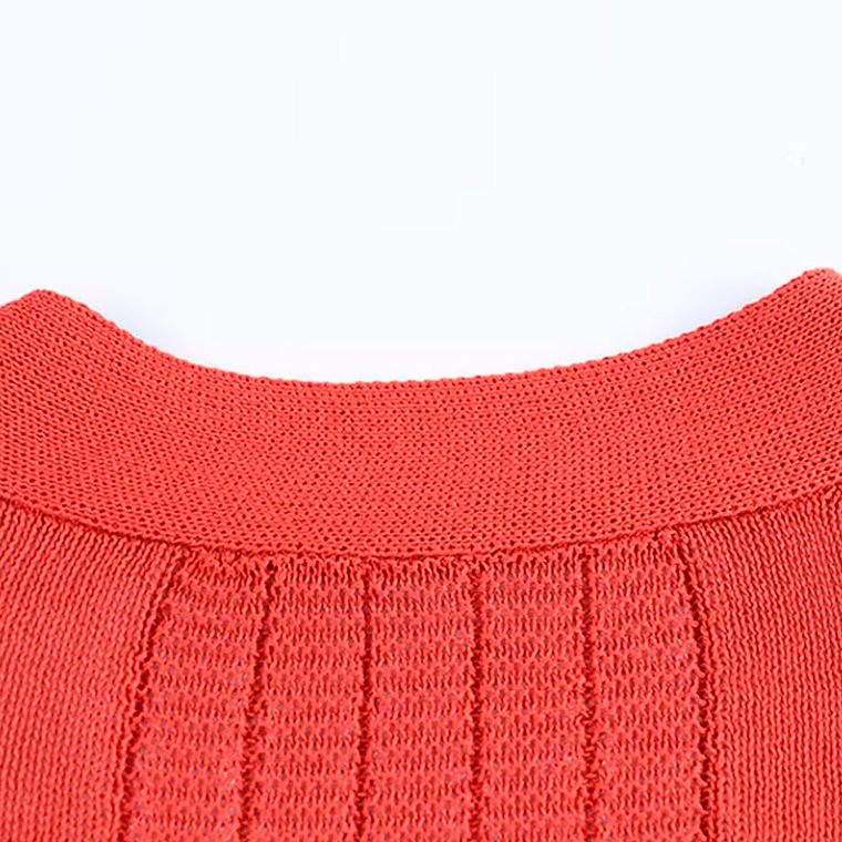 Cardigan Sereca Tipo Kimono Color Ladrillo Para Mujer 3