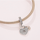 Charm Colgante Pandora Original para Mujer 791807CZ Corazón Candado s925 - Miniatura 4