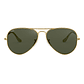 Lentes de Sol Ray Ban Aviador RB3025 L0205 Color Dorado Talla 58mm - Miniatura 3