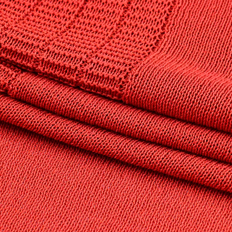 Cardigan Sereca Tipo Kimono Color Ladrillo Para Mujer 4