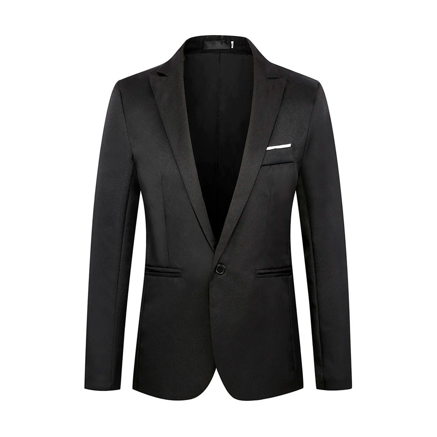 Blazer Casual para hombre en- Loaizar Tallado Color Negro Talla S 1
