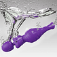 Vibrador 2 en 1 Estimulador y succionador con 20 modalidades Tluda AV021 En Silicona Medica - Miniatura 6