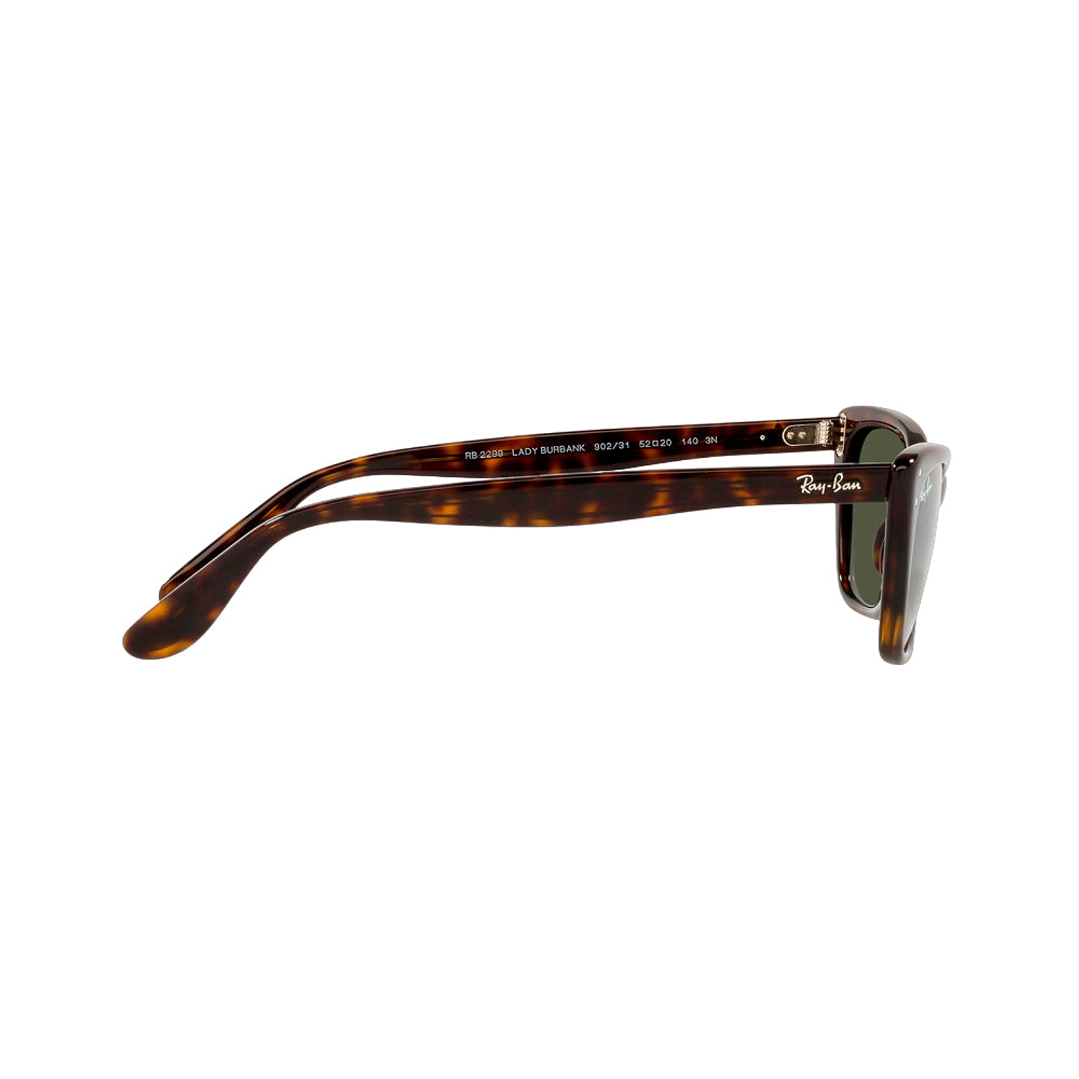 Lentes de Sol Ray Ban Lady Burbank RB2299 902/31 Color Marron Talla 52mm 2
