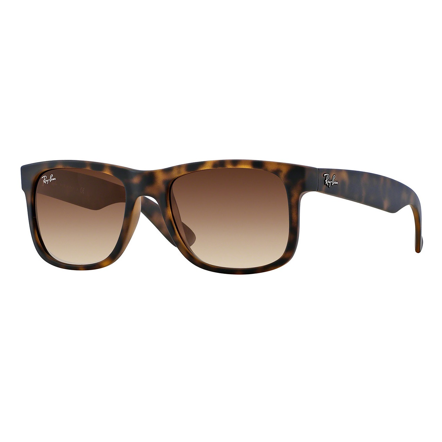 Lentes de Sol Ray Ban Wayfarer Justin RB4165 710/13 Color Marron Degrade Talla 54mm 1
