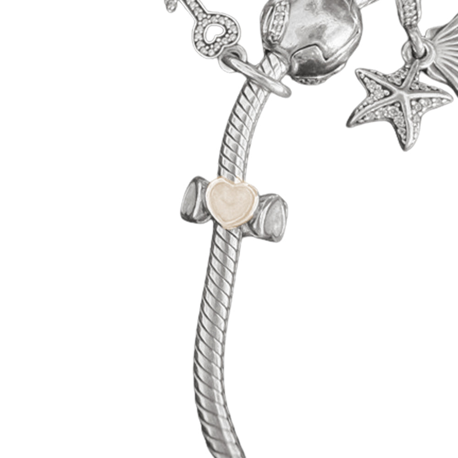 Clip Pandora Original para Mujer 791775EN23 Abundancia de Amor Plata s925 5