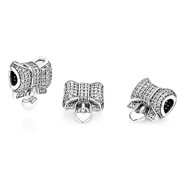 Charm Dije Pandora Original para Mujer 791776CZ Arco Corazon Plata s925 2