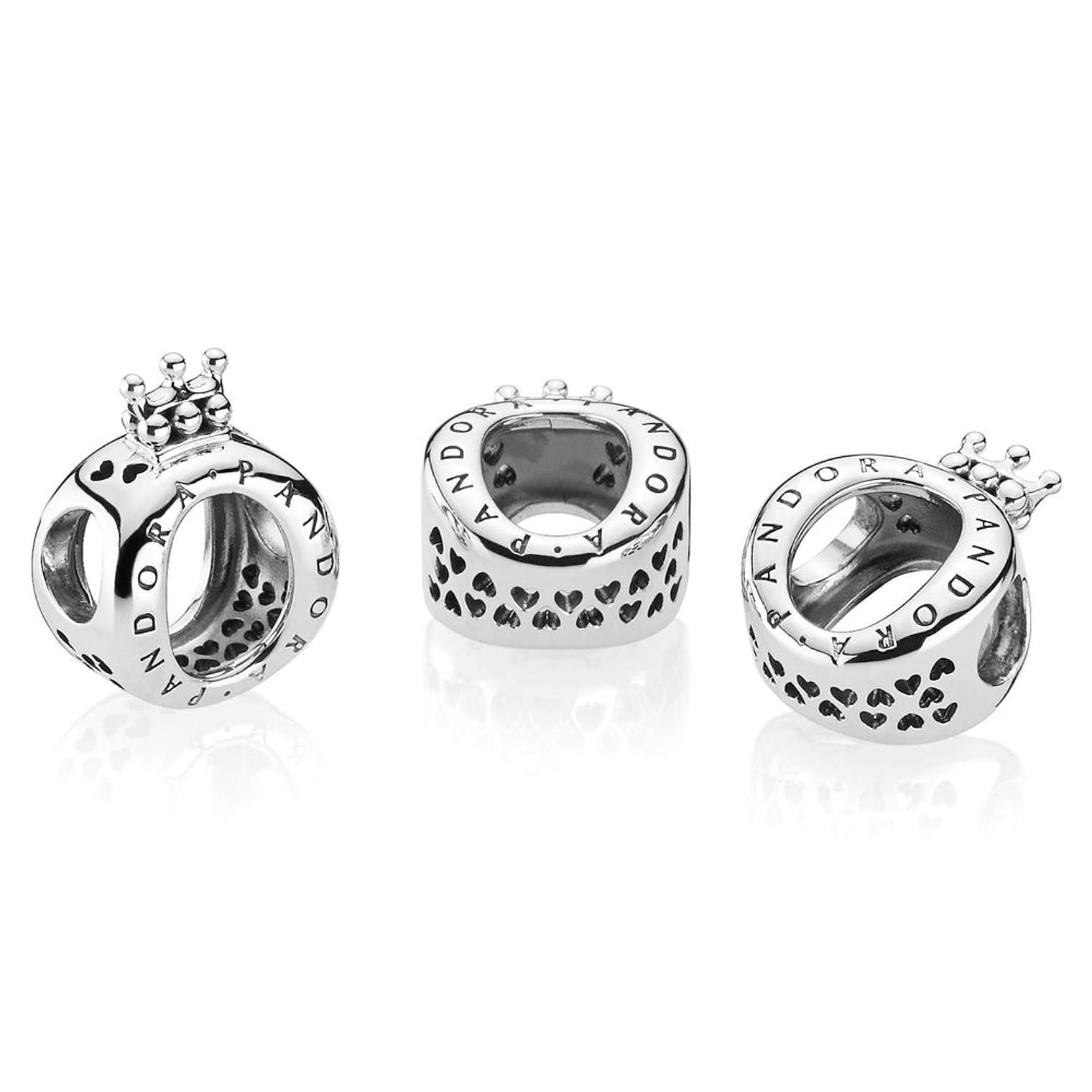 Charm Pandora Original para Mujer 797401 en Plata de Ley Corona 2