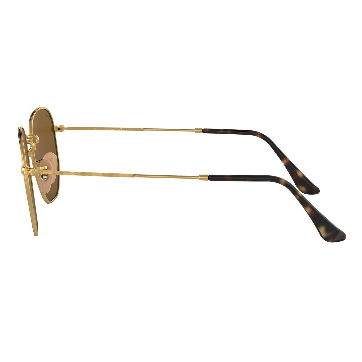 Lentes de Sol Ray Ban Espejado RB3548N 001/93 Color Dorado Talla 51mm 2