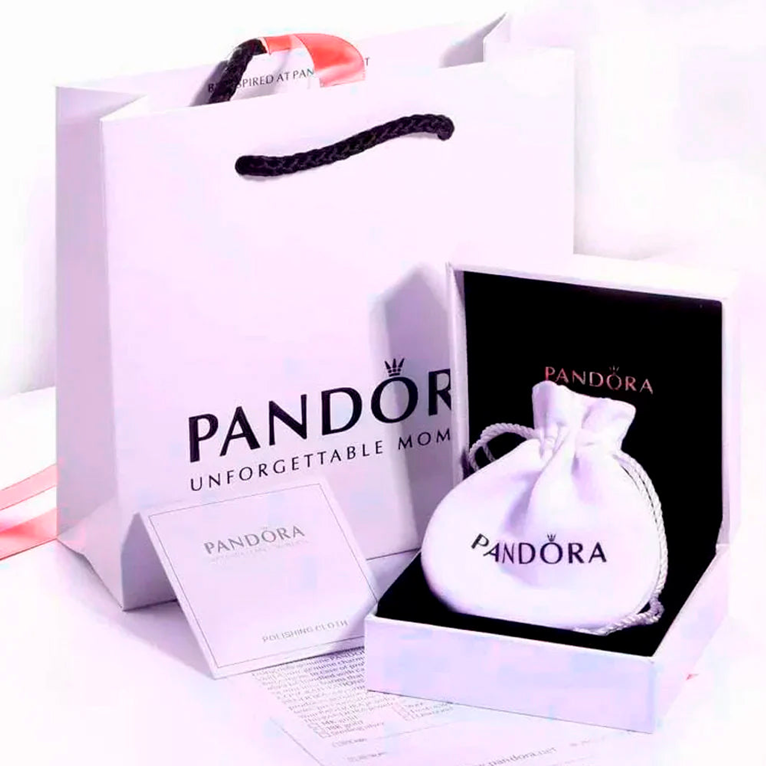 Pulsera Brazalete Pandora Corazón Infinito Cadena Serpiente 592645C01 Plata 925 Talla 18cm 6