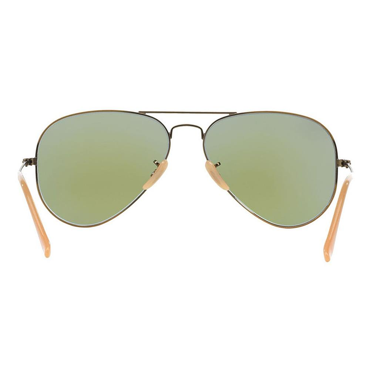 Lentes De Sol Ray Ban Aviador RB3025 167/68  Violeta Azul 58mm 4