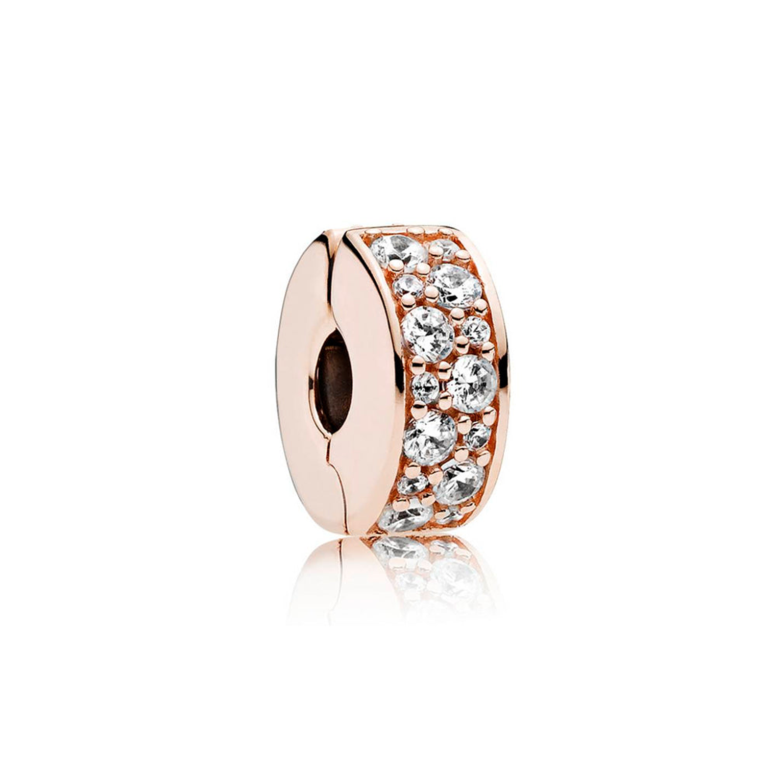 Clip Pandora Original para Mujer 781817CZ Elegancia Brillante Rosada s925 1