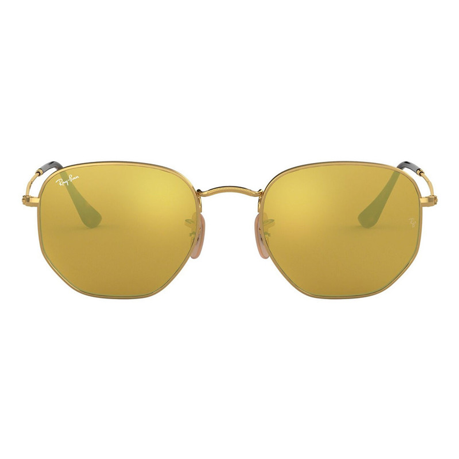 Lentes de Sol Ray Ban Espejado RB3548N 001/93 Color Dorado Talla 51mm 3