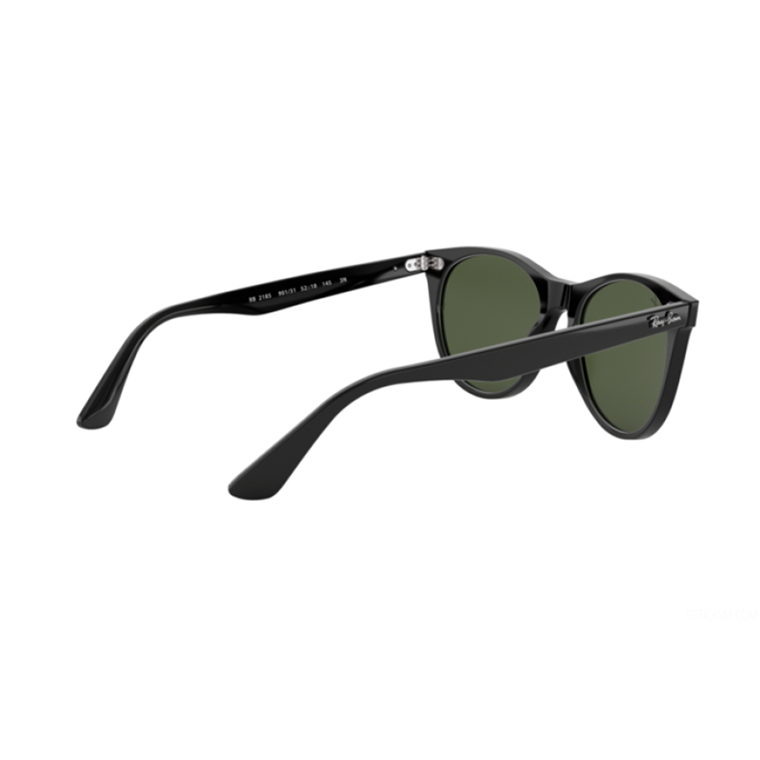 Lentes de Sol Ray Ban Wayfarer RB2185 901/31 Color Negro Talla 52mm 4