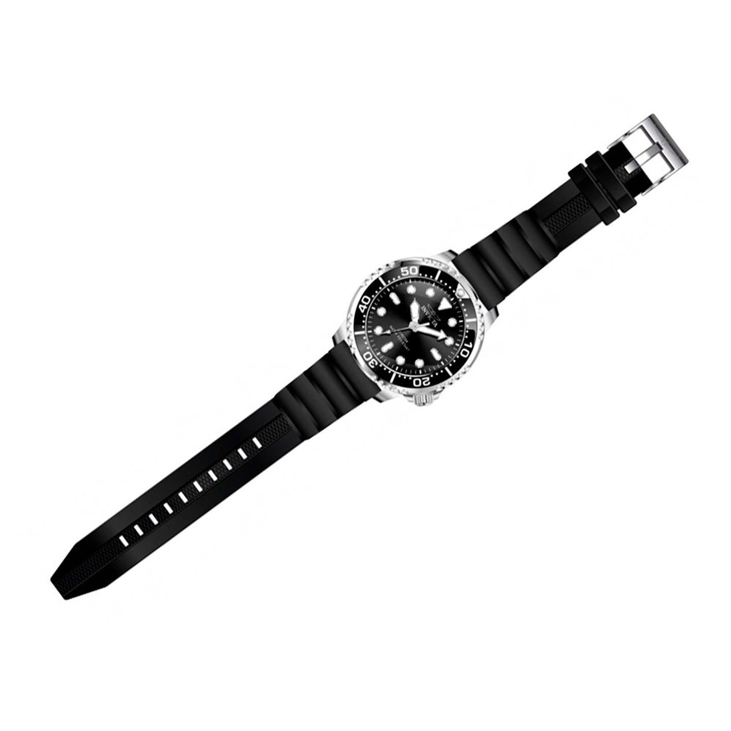 Reloj Análogo Invicta Original 44834 Pro Diver Color Negro Para Hombre 5