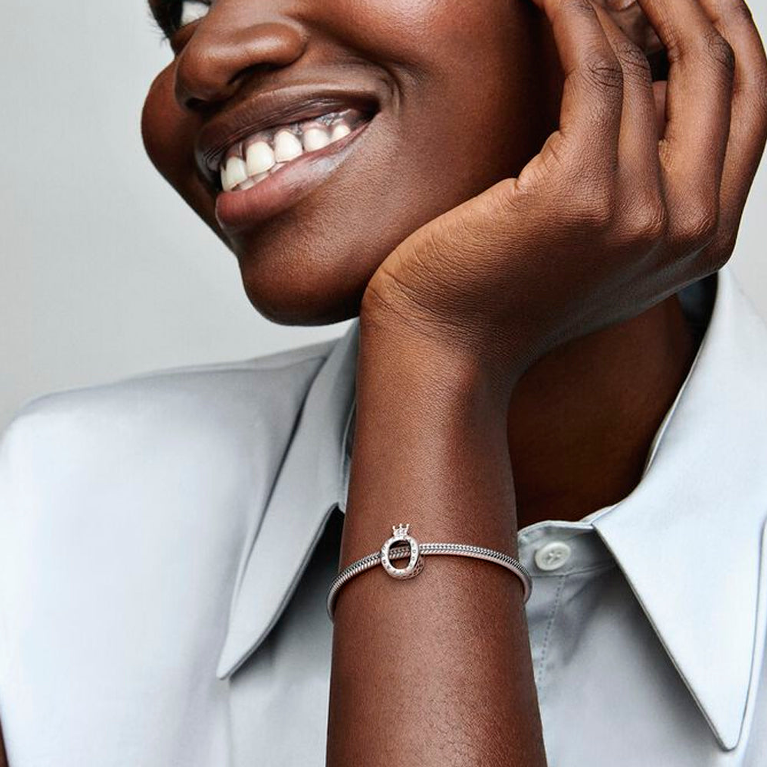 Charm Pandora Original para Mujer 797401 en Plata de Ley Corona 5