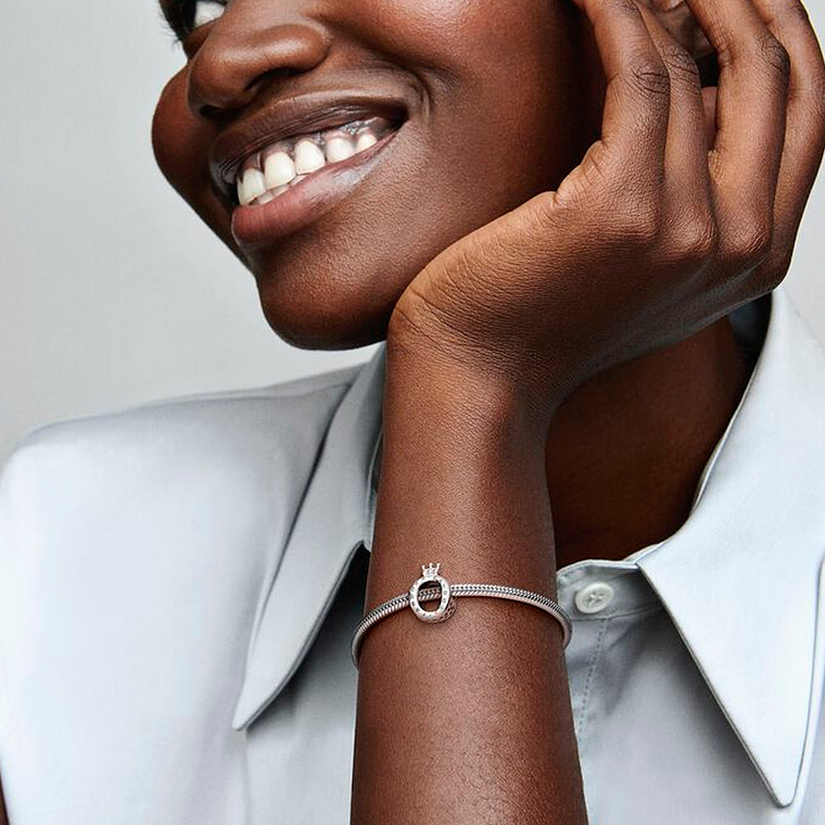 Charm Pandora Original para Mujer 797401 en Plata de Ley Corona 5