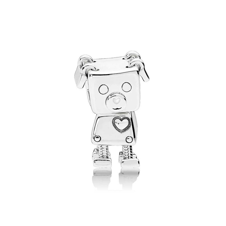 Charm Pandora Original para Mujer 797551EN12 Bobby Bot s925 2