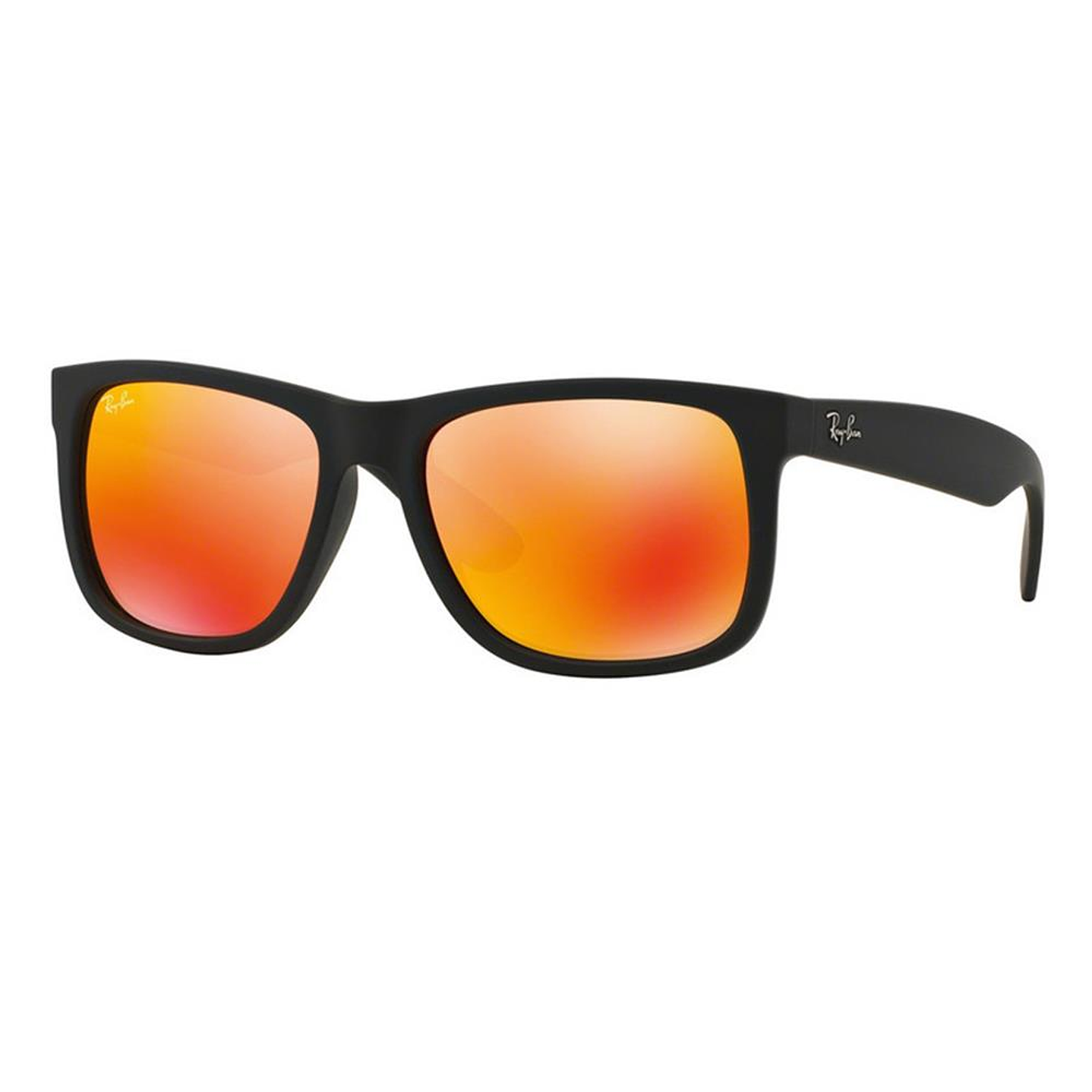 Lentes de Sol Ray Ban Wayfarer Justin RB4165 622/6Q Naranja Espejado Talla 54mm 1